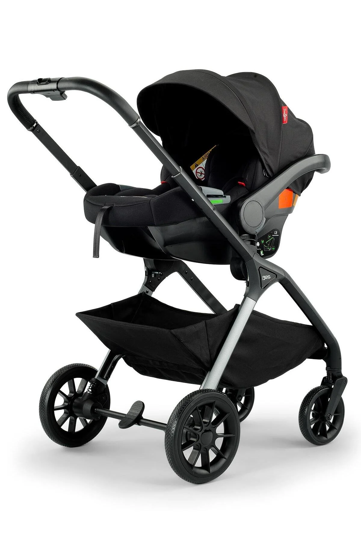 Baby2Go Next Travel Sistem Bebek Arabası - Siyah
