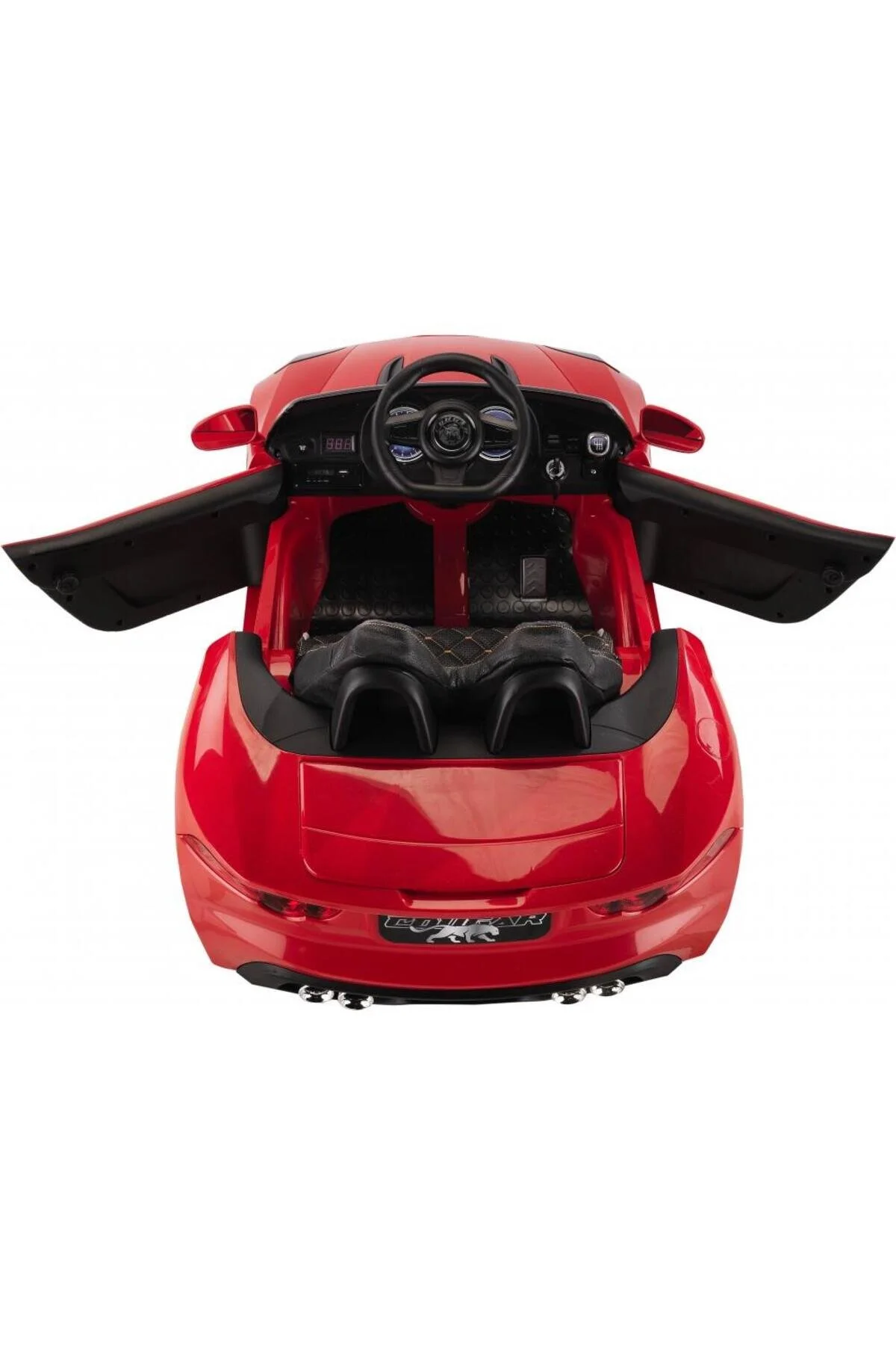 Babyhope 442 Cougar Akülü Araba 12v Uzaktan Kumandalı Kırmızı