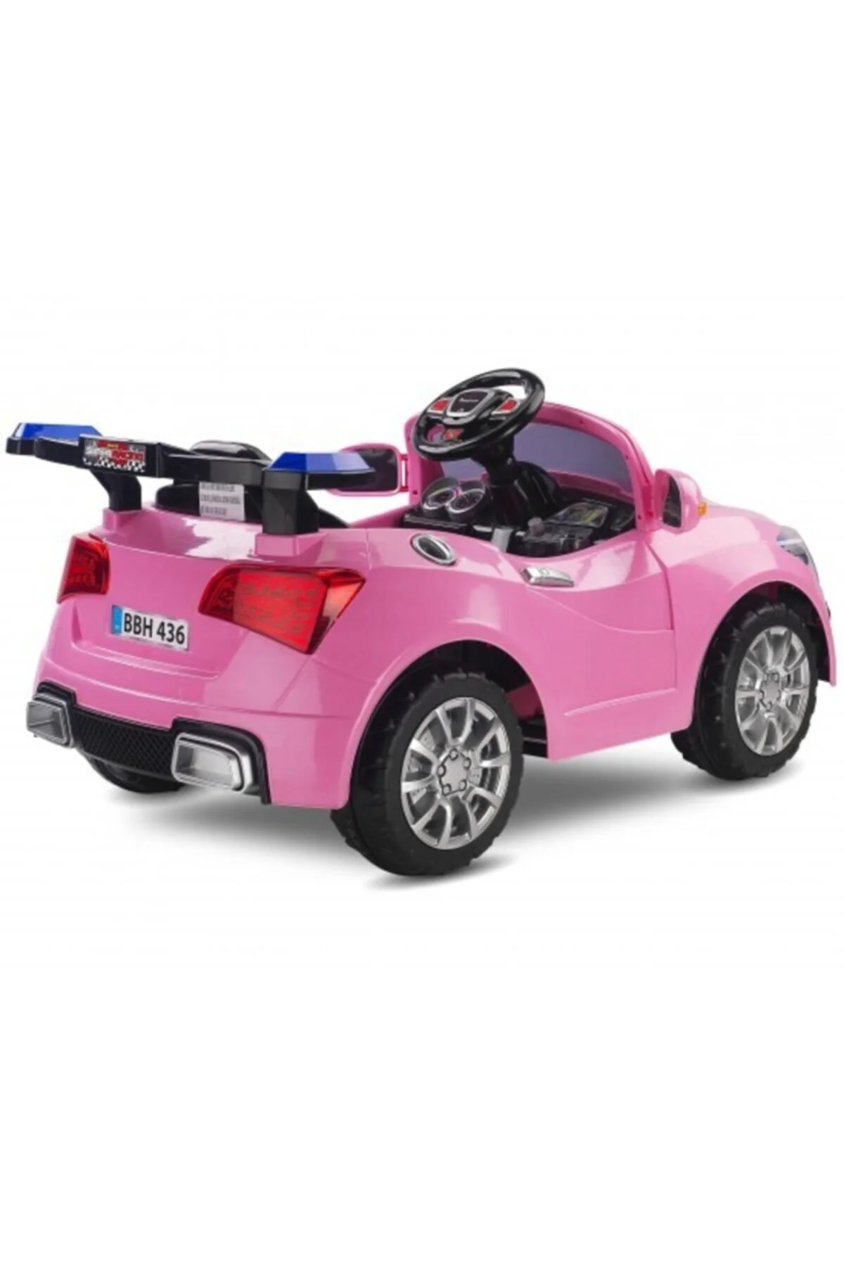 Babyhope Uzaktan Kumandalı 12 Volt 7 Ah Pembe Audi Akülü Araba