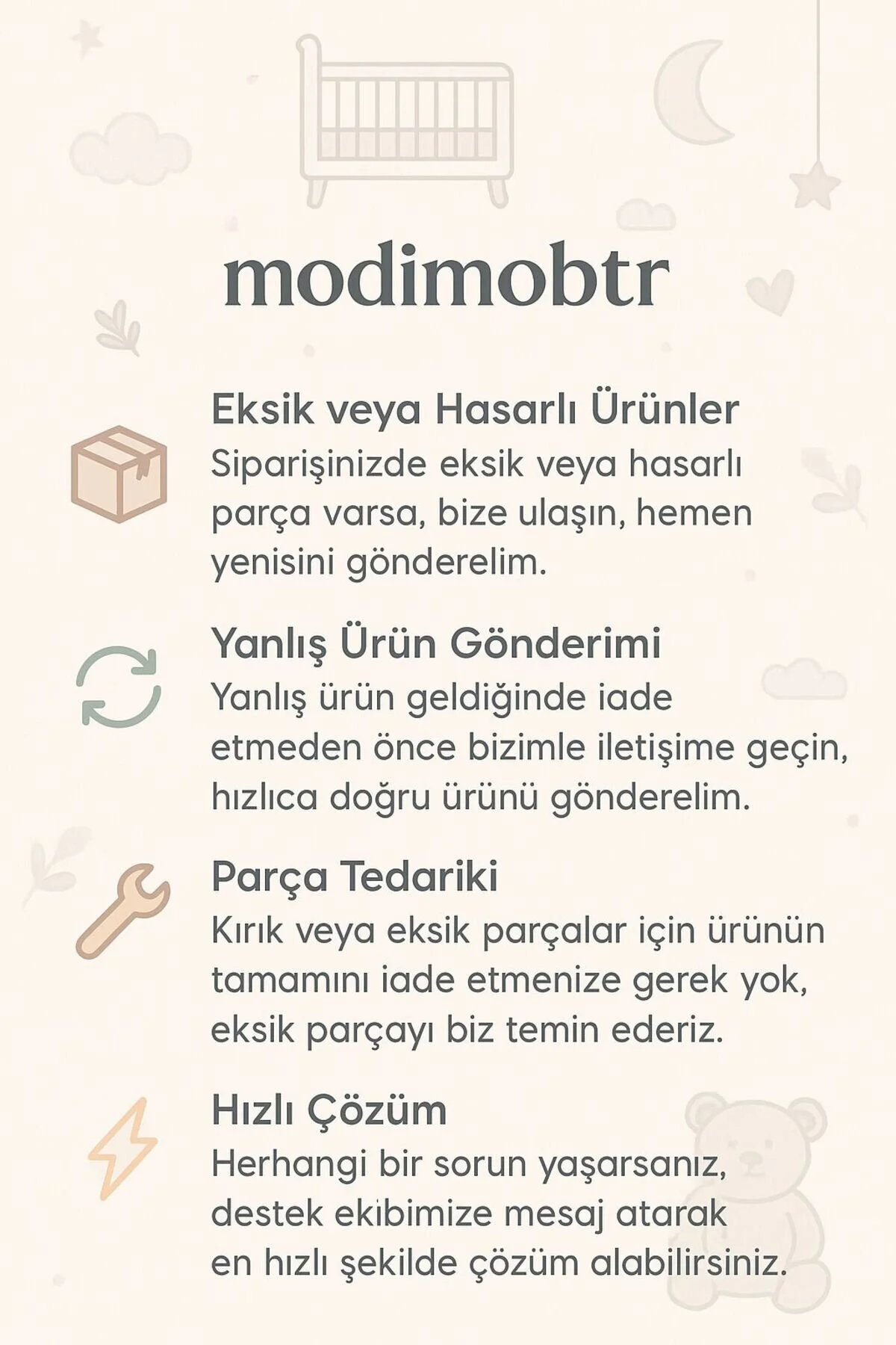 BANANA BABY MİNİBOO BEBEK ODASI ÜÇ KAPAKLI DOLAP VE BÜYÜYEN BEŞİK
