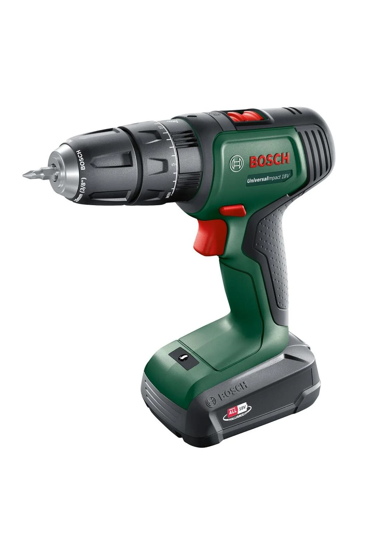 Bosch Universalımpact18vakülüdarbelimatkap(1,5ah, Çift Akü)sbx241aksesuarsetliyeşilsırtçantası