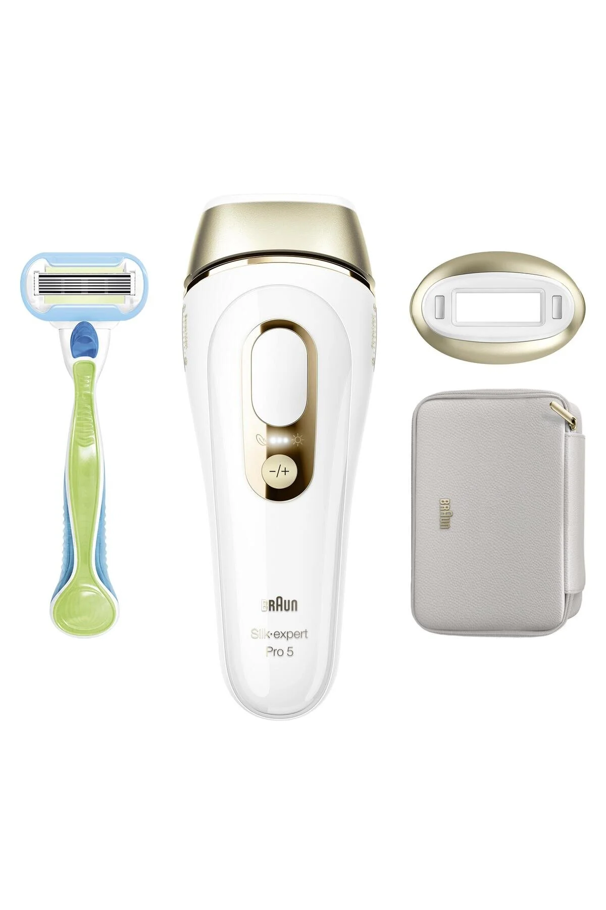 Braun IPL Silk·expert Pro 5, Evde Tüy Alma, Çanta, 1 Başlık ile, PL5052