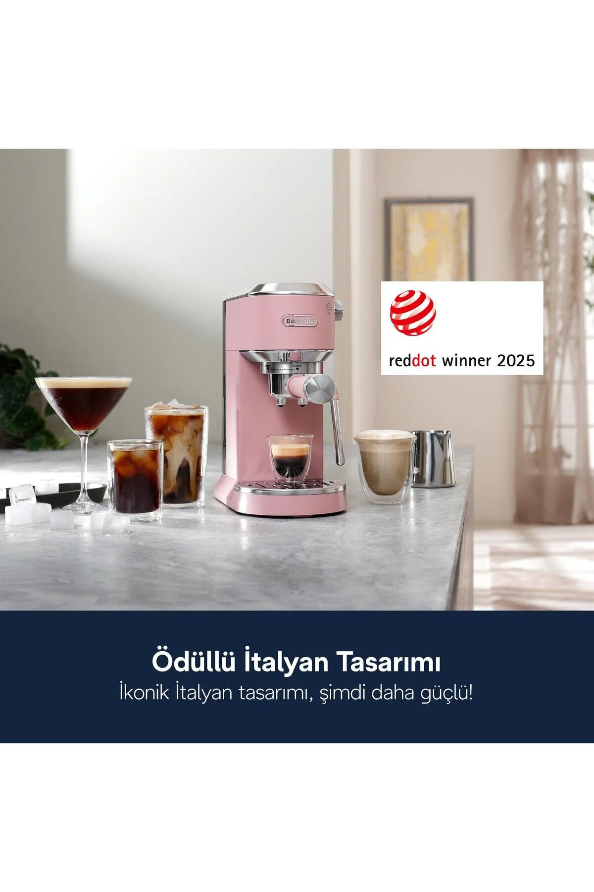 Delonghi Dedica Duo Manuel Espresso Kahve Makinesi EC890.PK