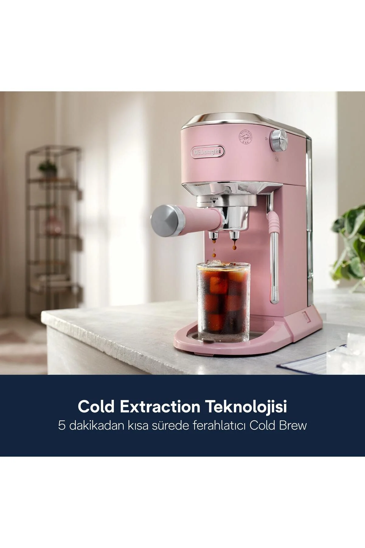 Delonghi Dedica Duo Manuel Espresso Kahve Makinesi EC890.PK