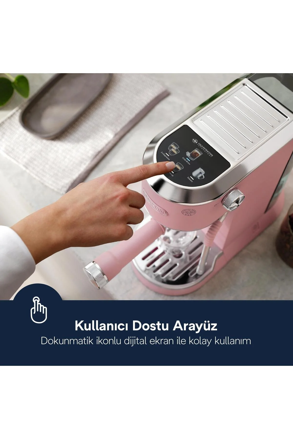 Delonghi Dedica Duo Manuel Espresso Kahve Makinesi EC890.PK