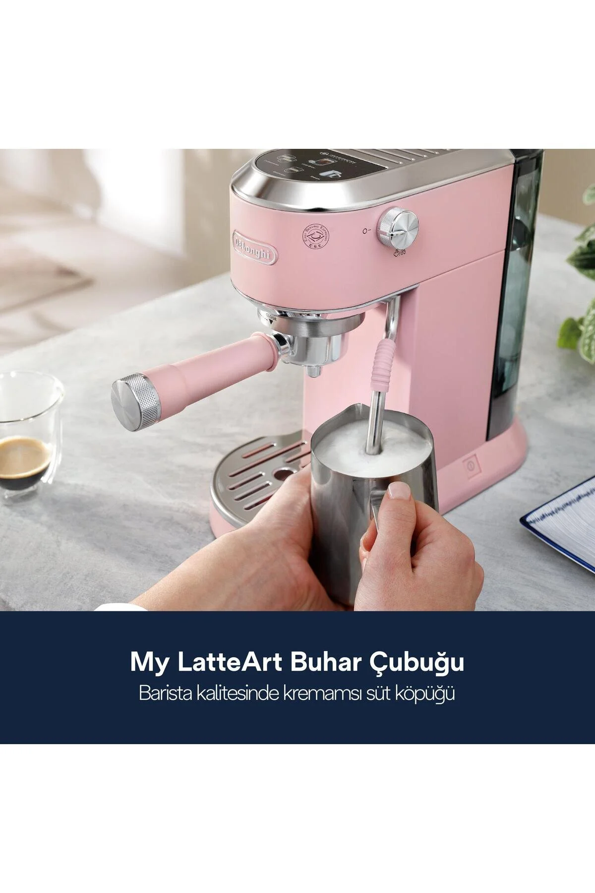 Delonghi Dedica Duo Manuel Espresso Kahve Makinesi EC890.PK