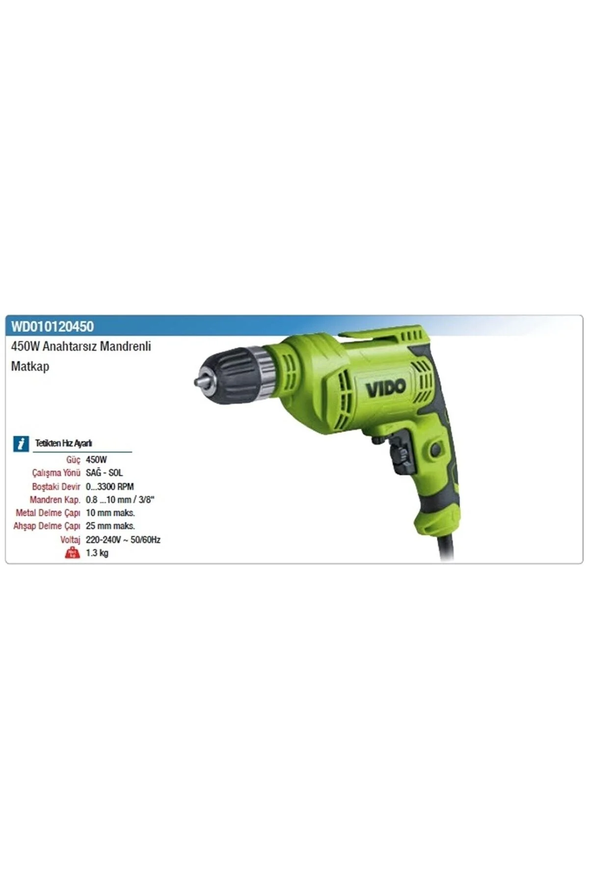 Empressco 450 Watt Darbesiz Matkap