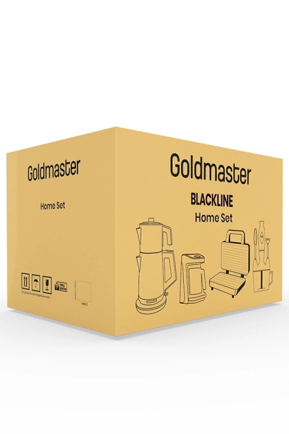 GoldMaster Blackline 18 Parça Avantajlı Elektronik Evlilik Paketi Elektrikli Mutfak Çeyiz Seti
