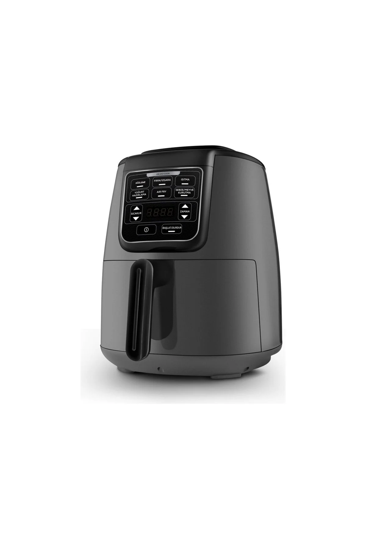 Karaca Air Pro Cook Köz Xl Airfryer Space Gray Black.