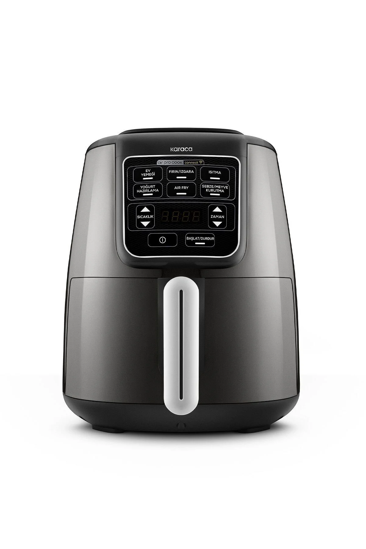 Karaca Connect Air Pro Cook XL 2 in 1 Uzaktan Erişimli Airfryer Shadow Grey