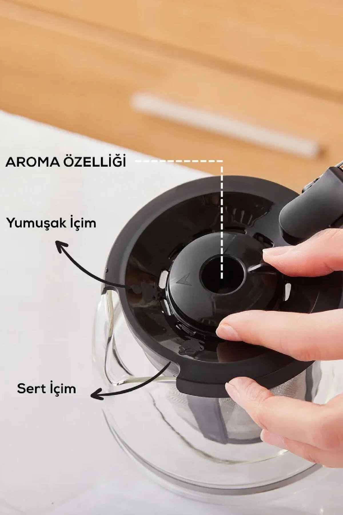 Karaca KONUŞAN Közde ve Sütlü Türk Kahvesi, Sütlü İçecek Hazırlama, Filtre Kahve ve Çay Demleme Makinesi