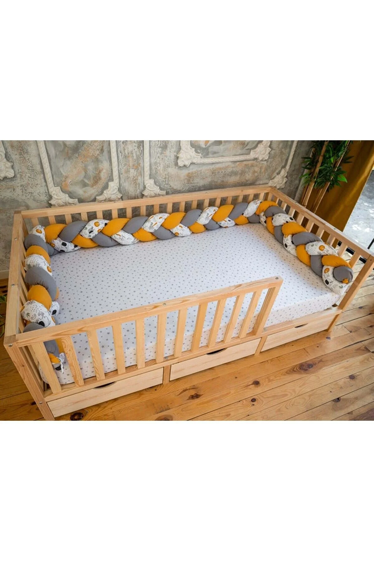 OPPİPO Montessori Ahşap Karyola - Montessori Yatak - Montessori Karyola - -17
