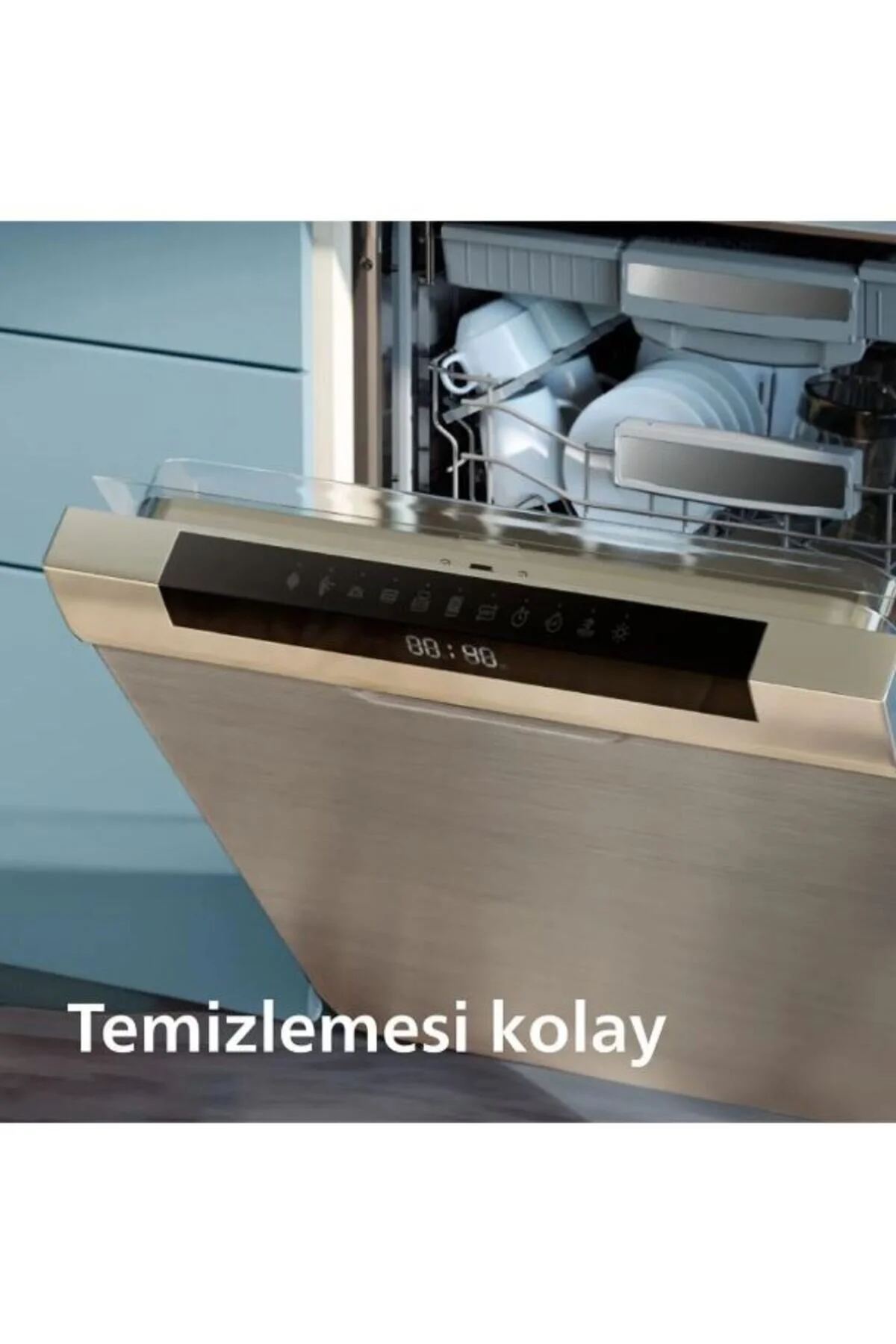Philips HomeID Uygulaması 3000 Seri Çift Hazneli Airfryer, 3L + 6L, NA350/00 ,2750 W + 5 YIL GARANTİ
