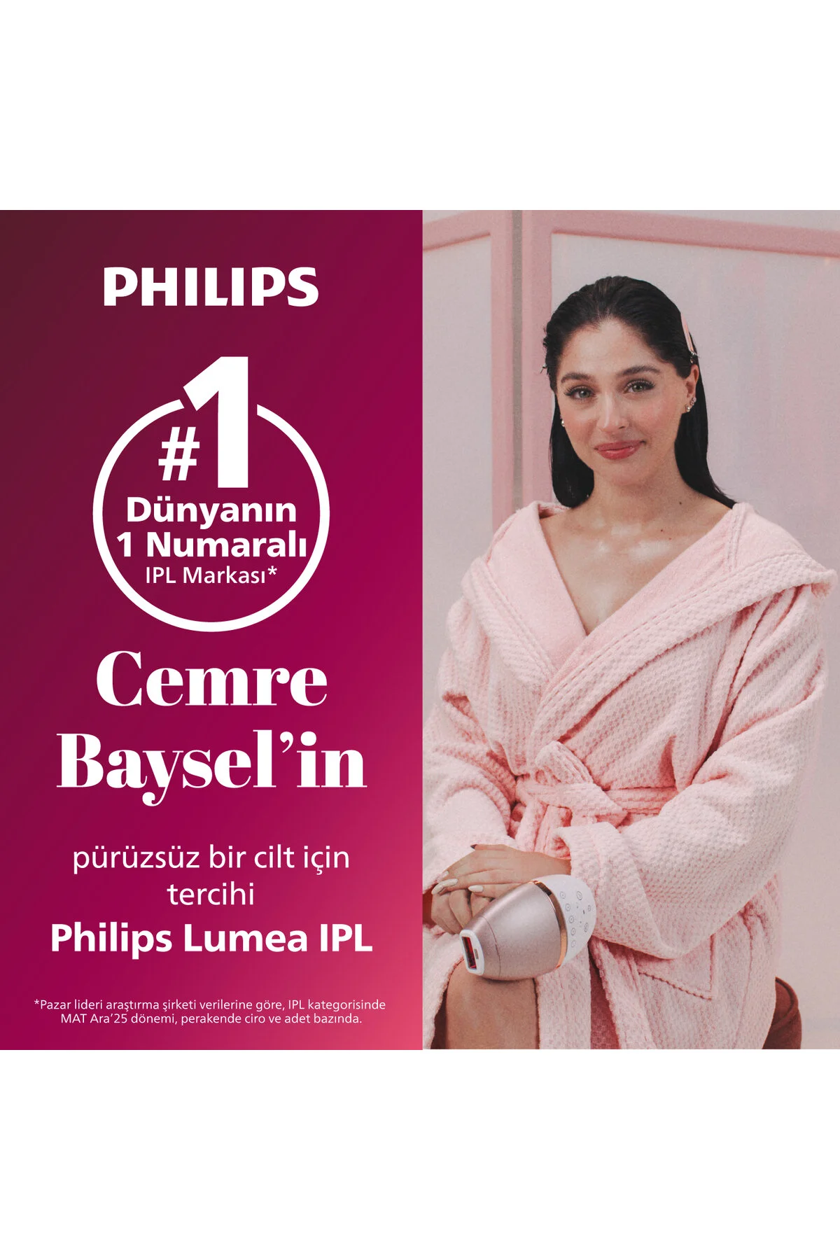 Philips Lumea 7000 Serisi BRI924/00 IPL Tüy Alma,Yüz Temizleme Cihazı, Vücut ve Yüz, 2 Başlık, Çanta
