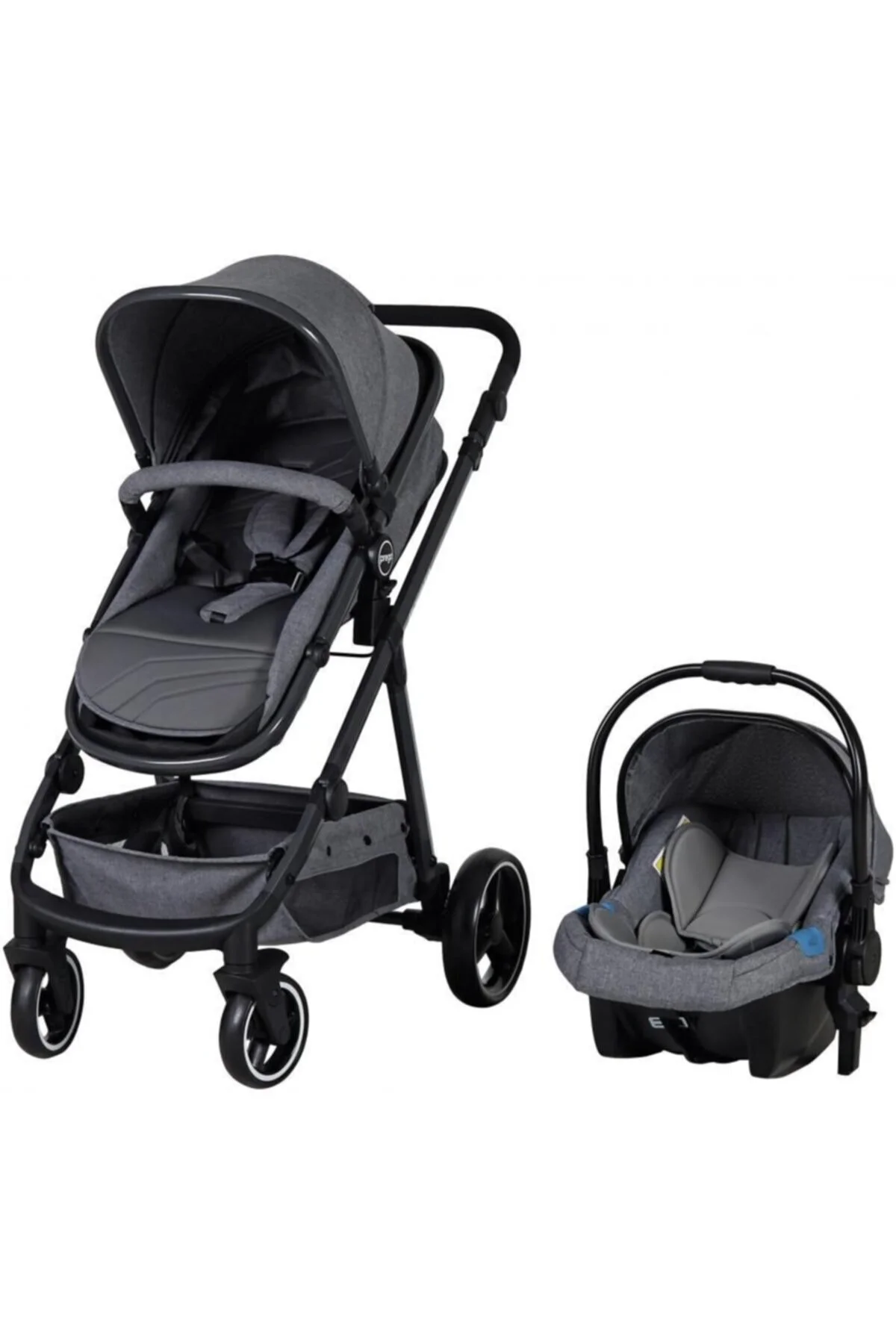 Prego Pronto Travel Sistem Bebek Arabası Gri 2091