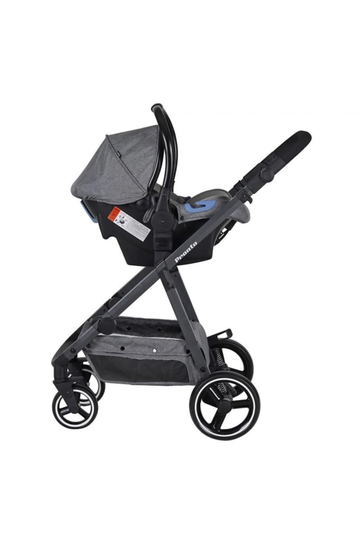 Prego Pronto Travel Sistem Bebek Arabası Gri 2091