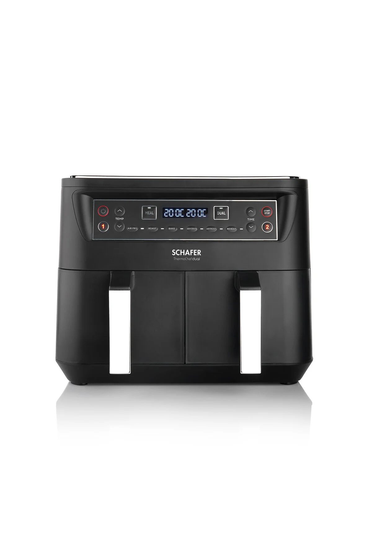 Schafer Schäfer Fit Fry Dual Dijital Airfryer/Sıcak Hava Fritözü 2SE205-25015-SIY01