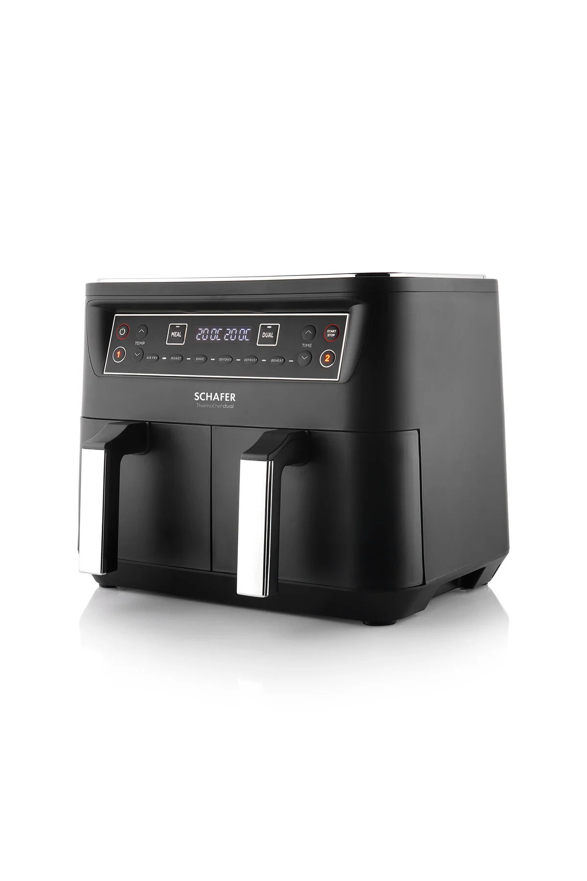 Schafer Schäfer Fit Fry Dual Dijital Airfryer/Sıcak Hava Fritözü 2SE205-25015-SIY01