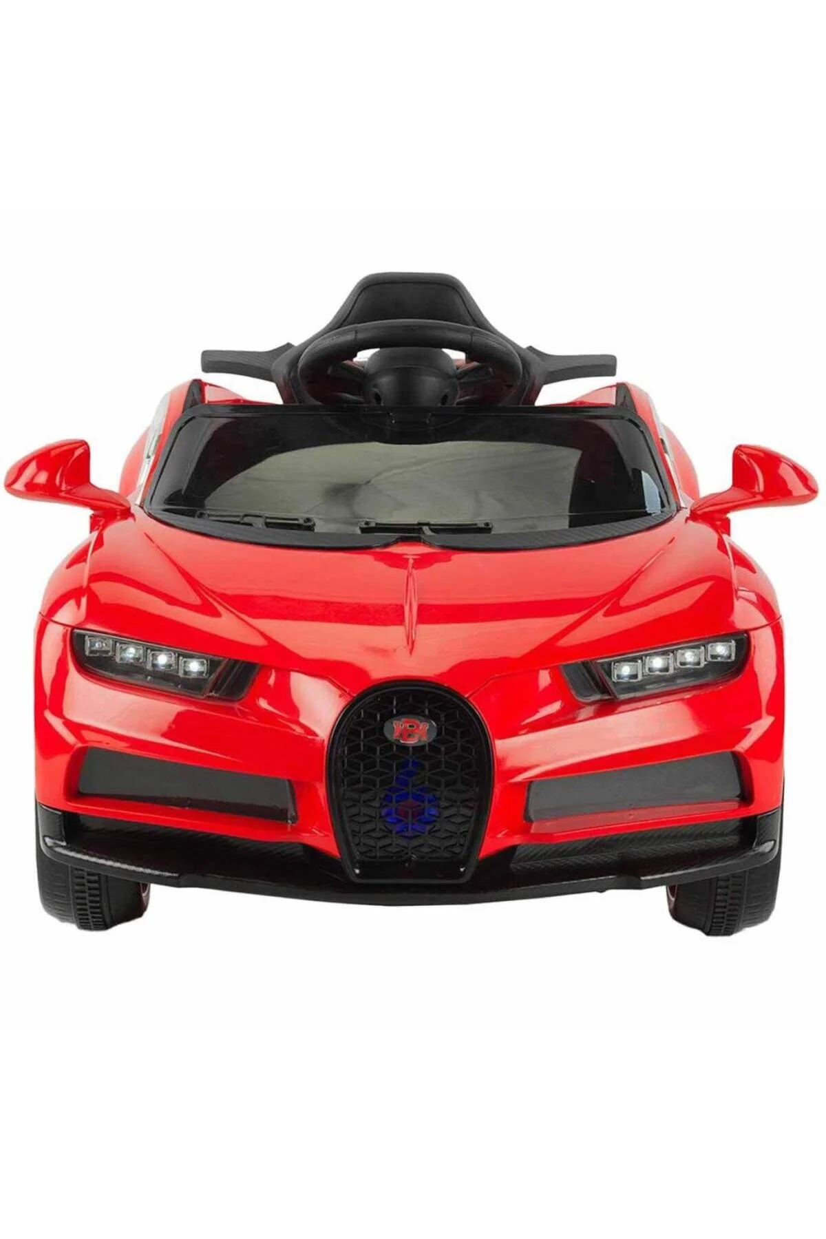 Tıfıl Toys 440 Bugo Drive Deri Koltuklu Kumandalı ve Süspansiyonlu Akülü Araba 12 Volt Kırmızı