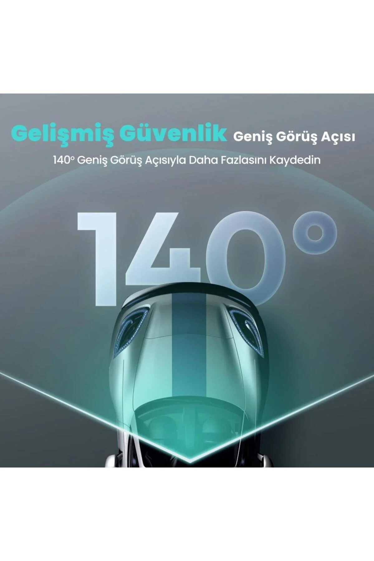 +360 Botslab Hk30 Pro 2k Qhd Wifi 140° Geniş Açı Gece Görüşlü Akıllı Araç Içi Kamera