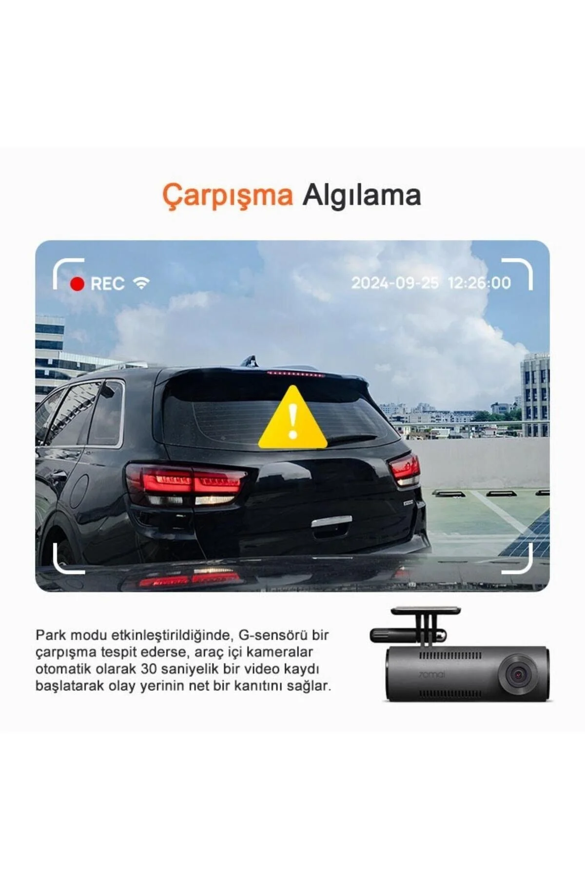70MAİ M310 Plus 2K Ön Araç Kamerası