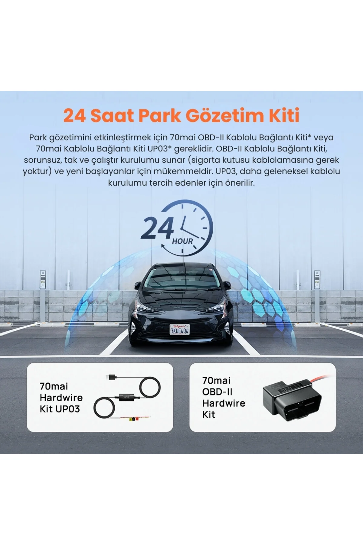 70MAİ M310 Plus 3K Ön Araç Kamerası