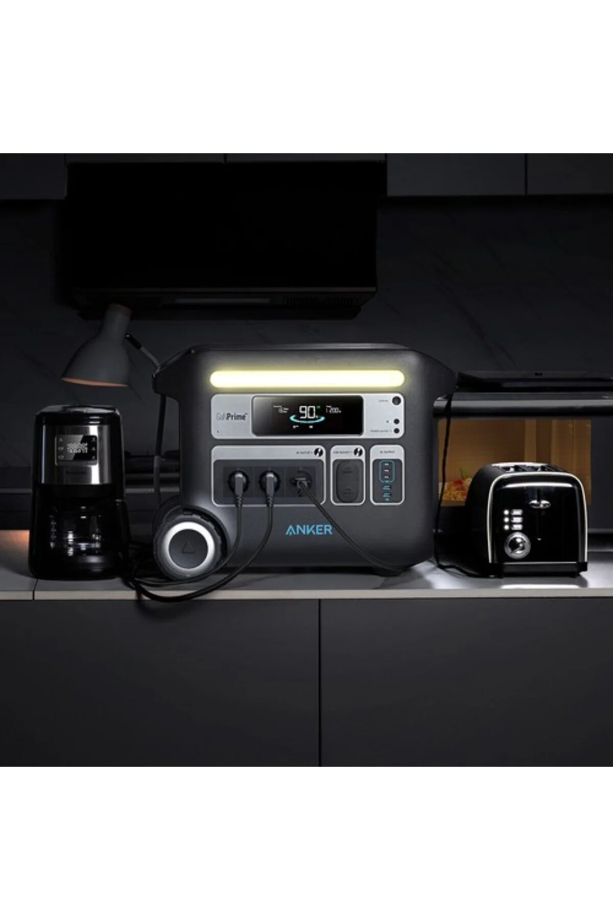 Anker Solix 767 Taşınabilir Güç Kaynağı 2048wh 2400w Ev Karavan Ve Dış Mekan Kullanımı Için Lif