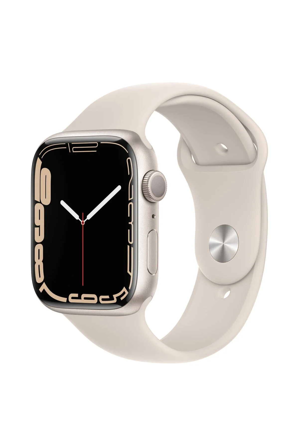 Apple Watch Seri 7 41mm (GPS) Alüminyum Kasa Yıldız Işığı - A Kalite - MKMY3TU/A