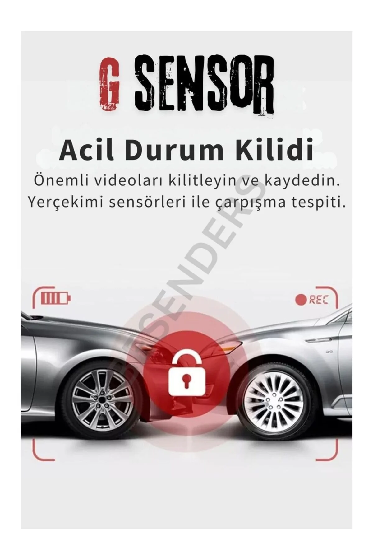 Besenders F6 4K 1080P Full HD 3 Kameralı GPS Wifi G Sensör Gece Görüşlü Ön Arka İç Kayıt Araç İçi Dışı Kamera
