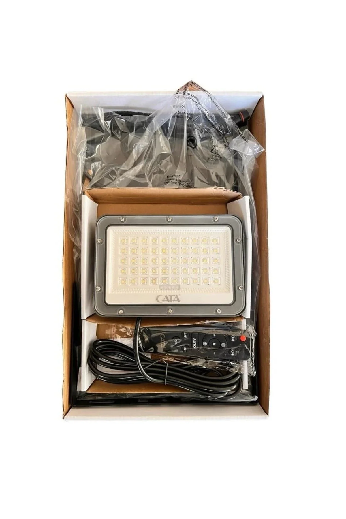 Cata 200W Kumandalı Led Solar Projektör CT-4649