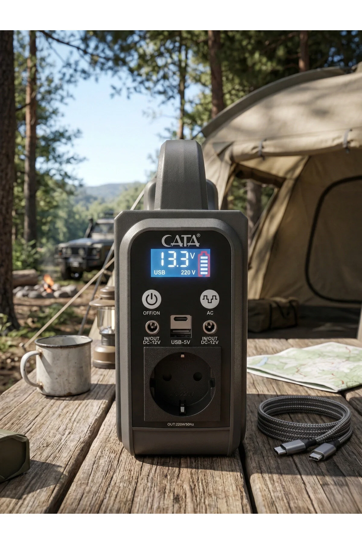 Cata CT 4041 Etna Taşınabilir Güç Kaynağı 300W