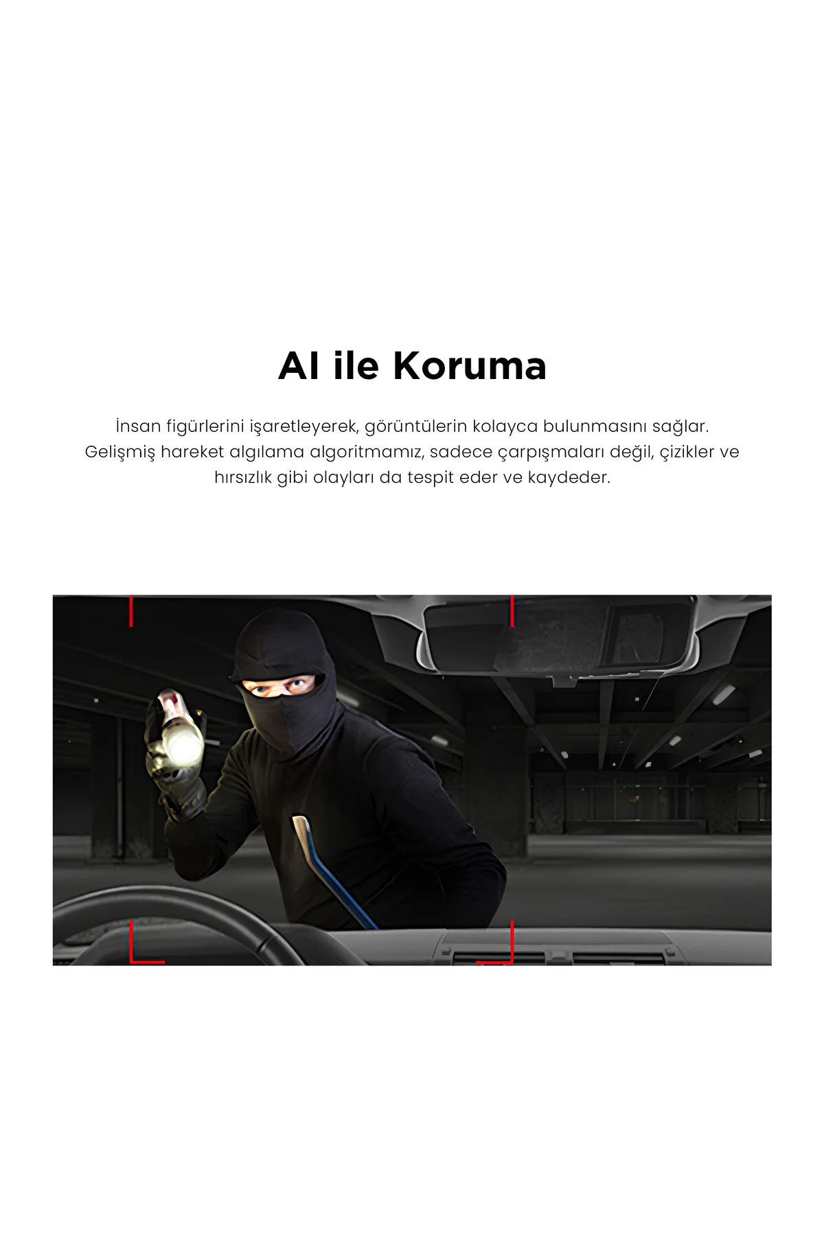 DDPAI N5 Dual Araç Içi Kamera Radar Modülü Kablolu kit