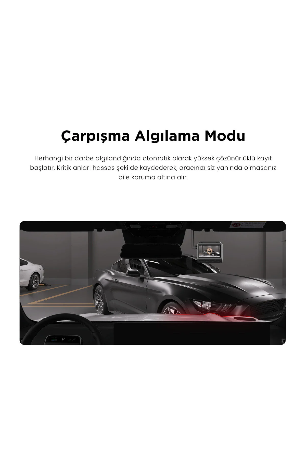 DDPAI Z60 Pro Dual Araç Kamerası Ön Arka Kamera 4K Kayıt WiFi GPS