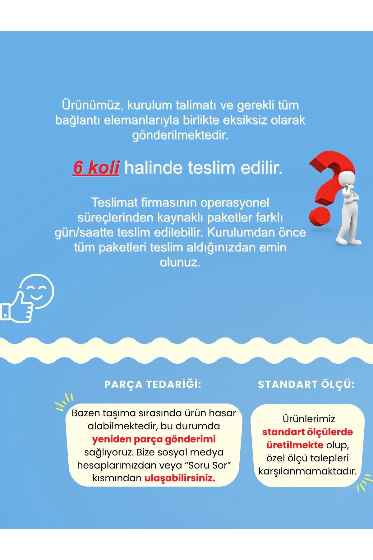 Dorpek 6 Kapaklı Gardırop - 182 cm Y, 184 cm G - Genç Odası ve Yatak Odası Gardırop | Arden