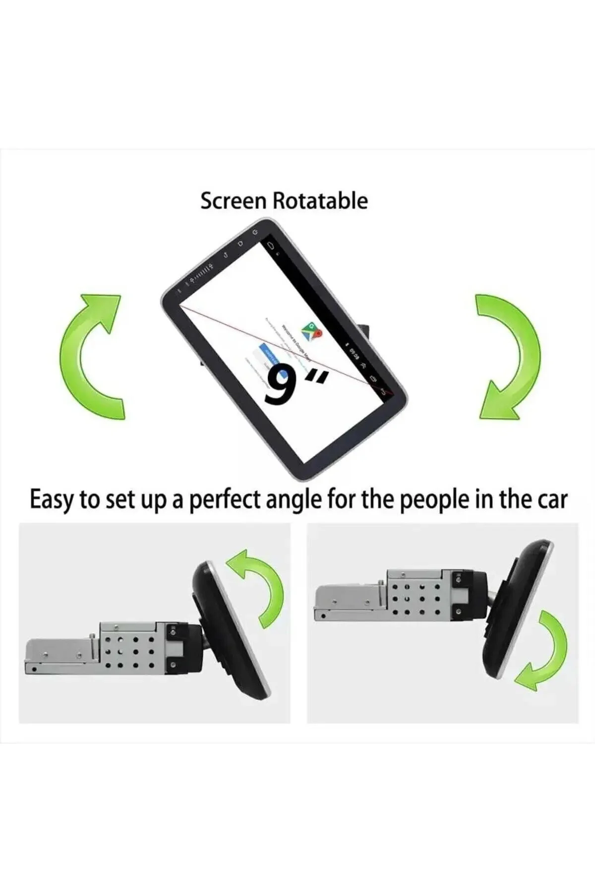 Drivetech Android Tek Din 10 Inch Car Play Özellikli Universal Multimedia Teyp 3 Gb Ram 360 Üniversal CPR