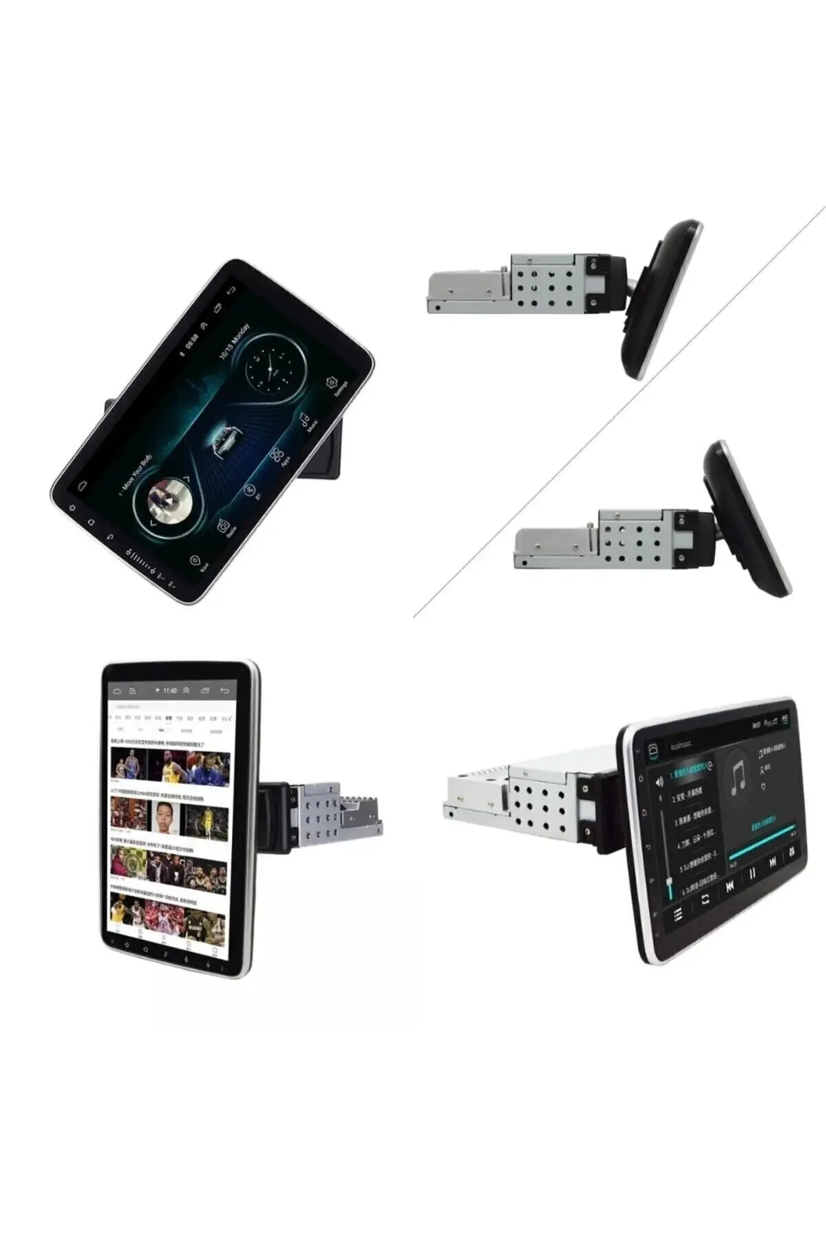 Drivetech Android Tek Din 10 Inch Car Play Özellikli Universal Multimedia Teyp 3 Gb Ram 360 Üniversal CPR