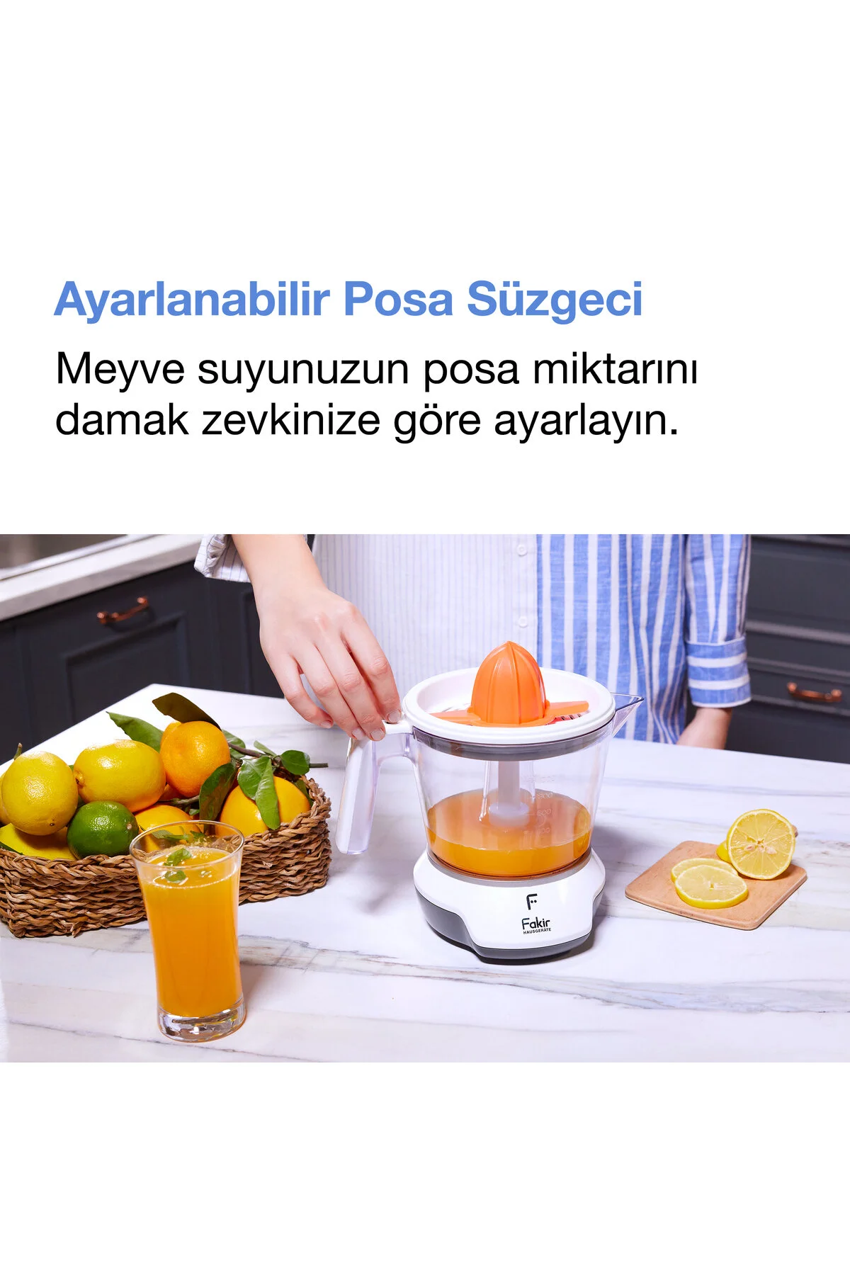 Fakir Press Pulp Narenciye Sıkacağı