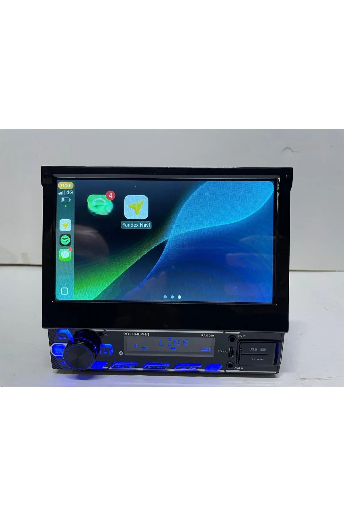 FTH SOUND INDASH OTO TEYP 7" CAR PLAY - ANDROİD AUTO BT USB AUX AMFİ ÇIKIŞI İNDAŞ EKRANI İÇİNDE GİZLİ