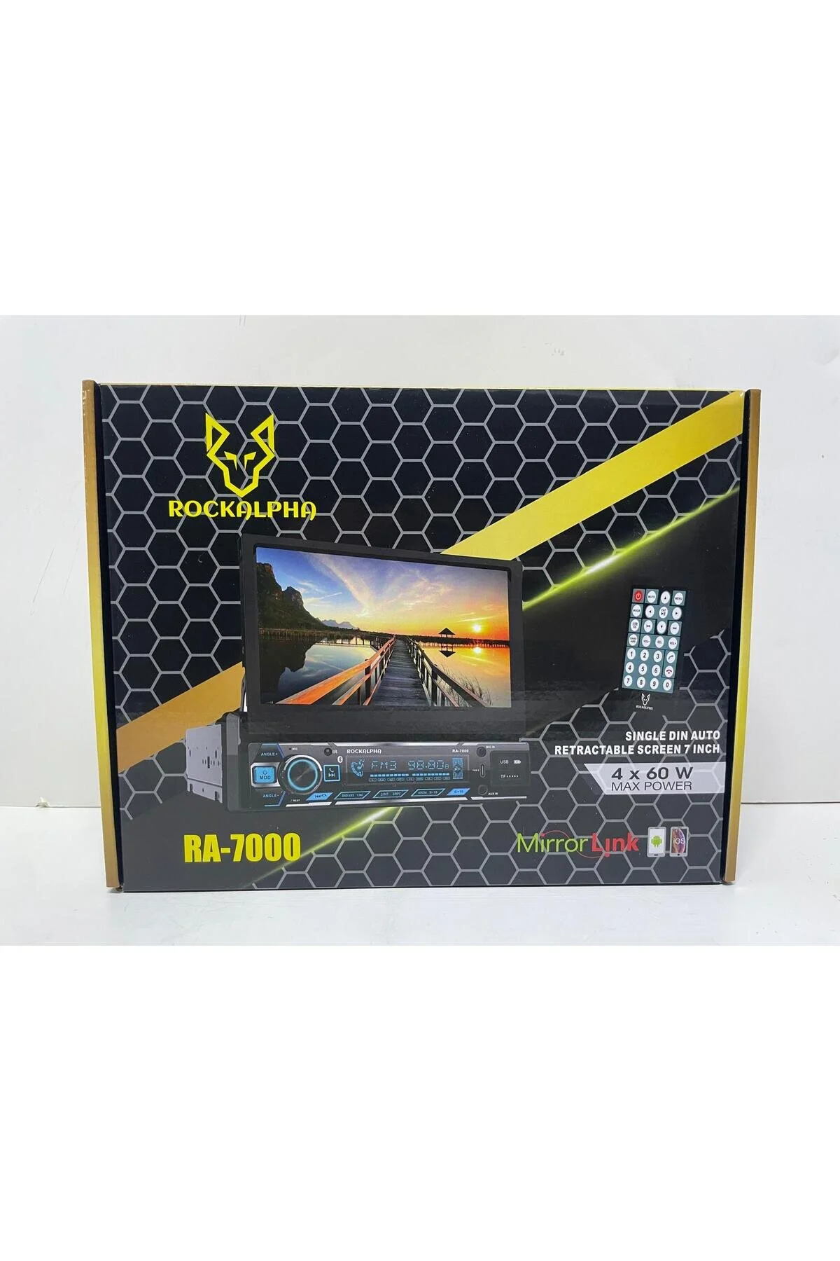 FTH SOUND INDASH OTO TEYP 7" CAR PLAY - ANDROİD AUTO BT USB AUX AMFİ ÇIKIŞI İNDAŞ EKRANI İÇİNDE GİZLİ
