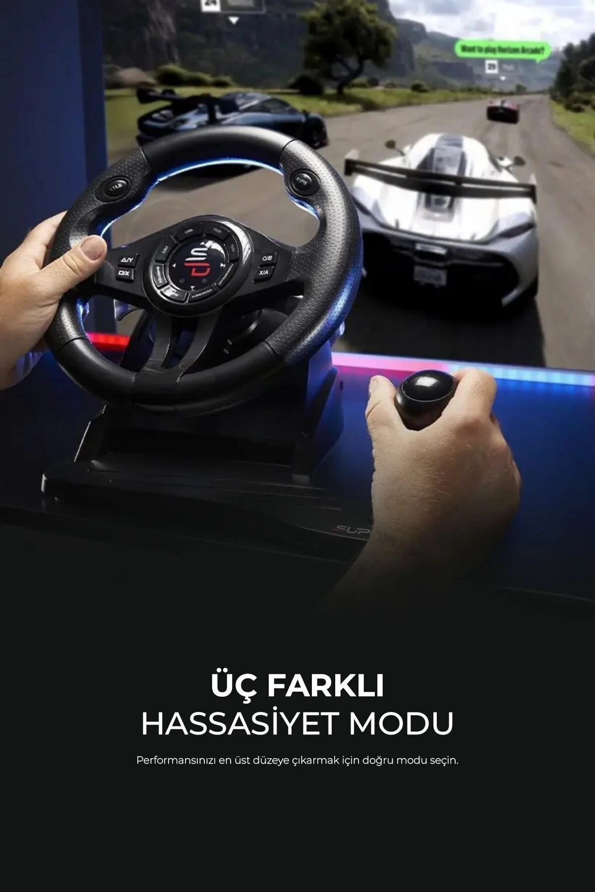 Genel Markalar Direksiyon Seti Superdrive Ps3/ps4/pc/xboxone/xbox360 Gaming Uyumlu Oyun Oyuncu Direksiyonu