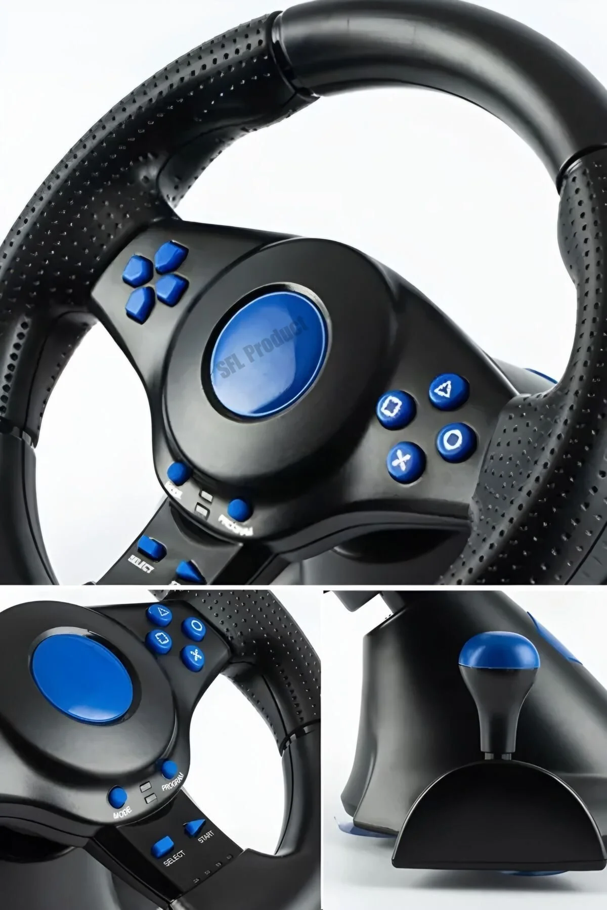 Genel Markalar Direksiyon Seti Yarış Racing 180 Derece Wheel for NS,PC,PS3,PC.Andoid Xbox Series X ve XBox One