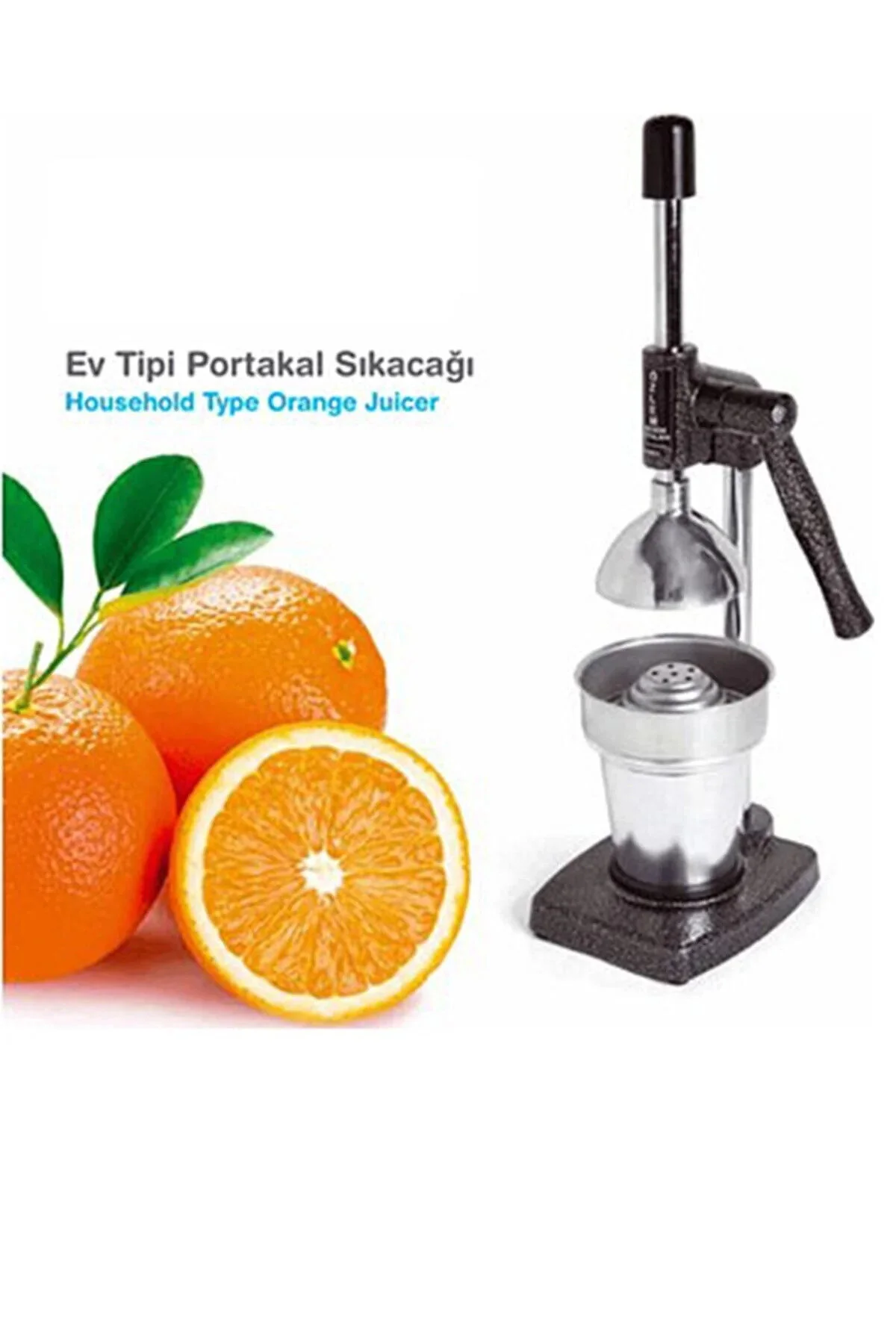 Genel Markalar Ev Tipi Portakal Sıkacağı Kollu Narenciye Meyve Presi