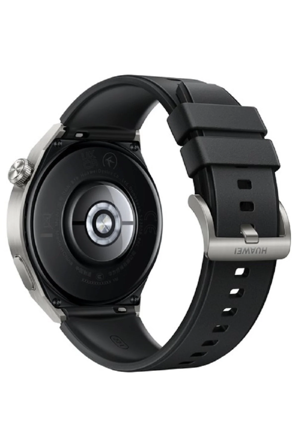 Huawei Huaweı Watch Gt3 Pro 46mm (TİTANYUM KASA - SİYAH SİLİKON KAYIŞ)