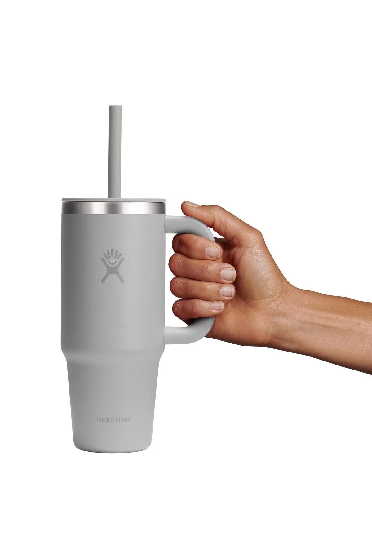 Hydro Flask All Around Travel Tumbler Pipetli Termos 710 ml (24 Oz) - Birch Gri