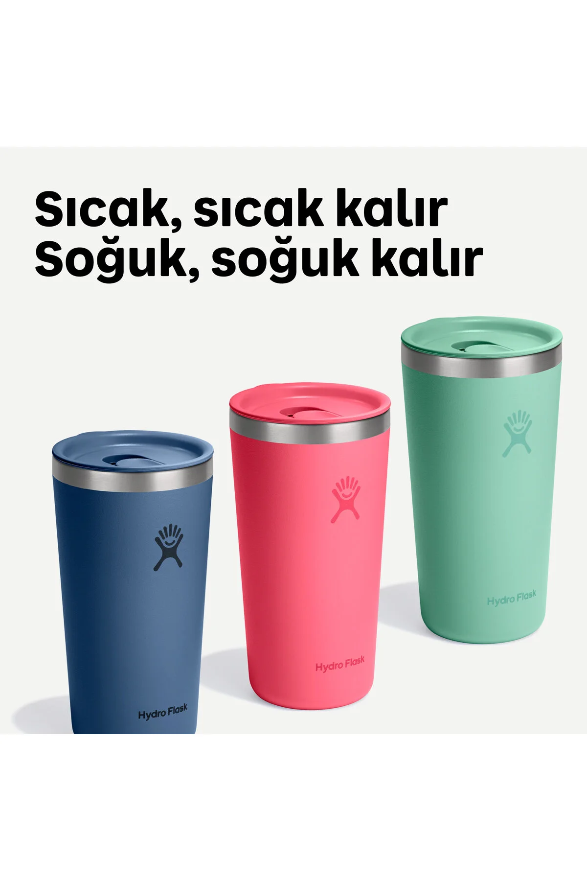 Hydro Flask All Around Tumbler Termos Bardak 473 ml (16 Oz) - Surf Mavi