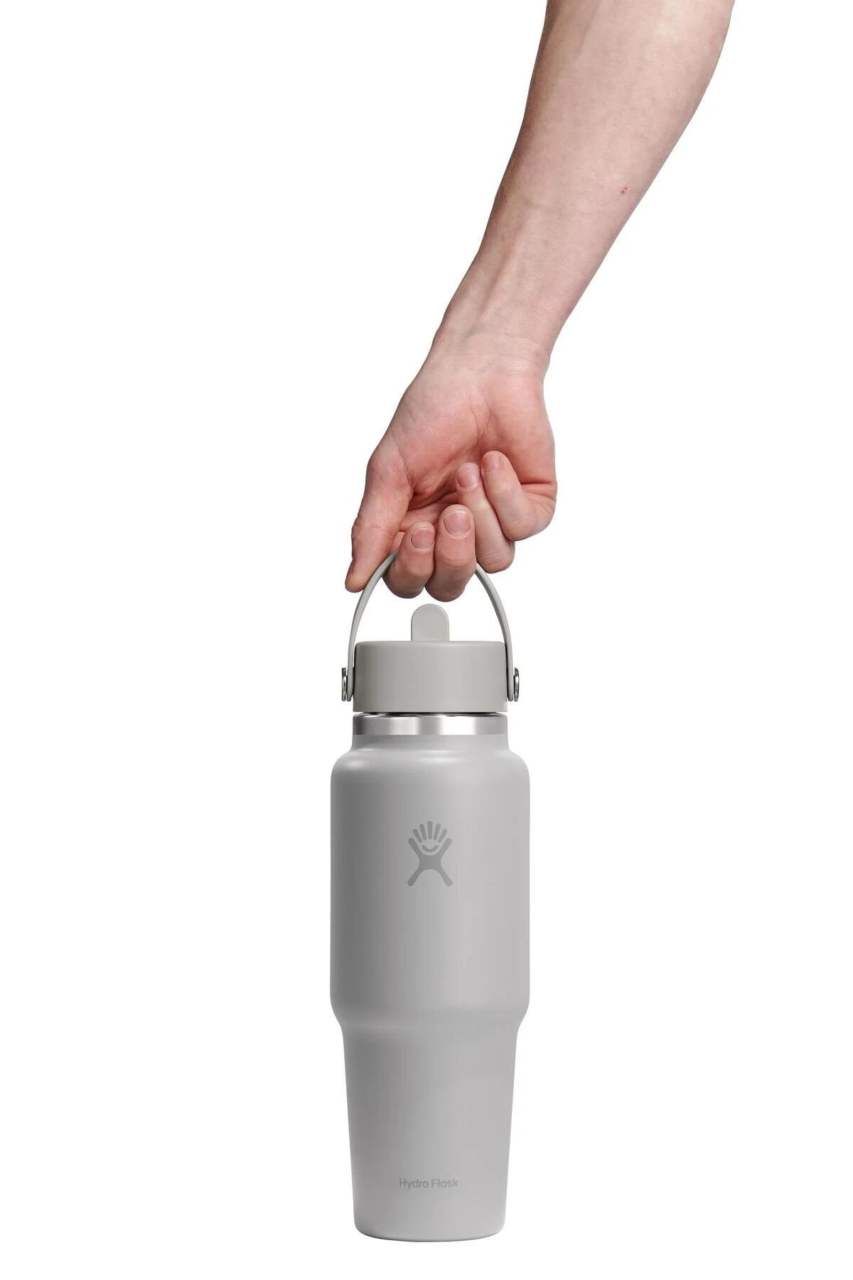 Hydro Flask Geniş Kapak Pipetli Seyahat Tipi Termos 946 ml (32 Oz) - Birch Gri