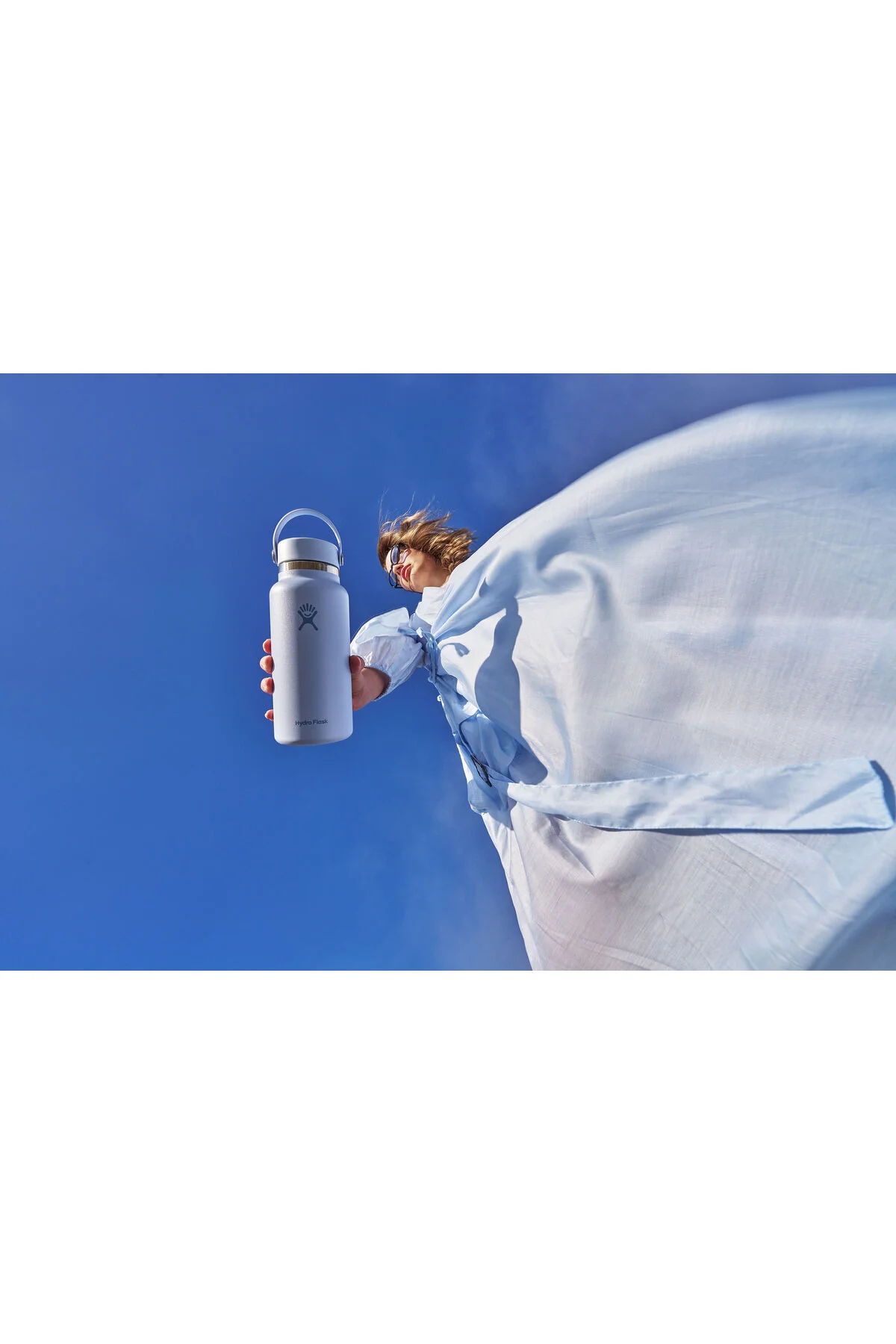 Hydro Flask Geniş Kapak Termos 946 ml (32 Oz) - Surf Mavi