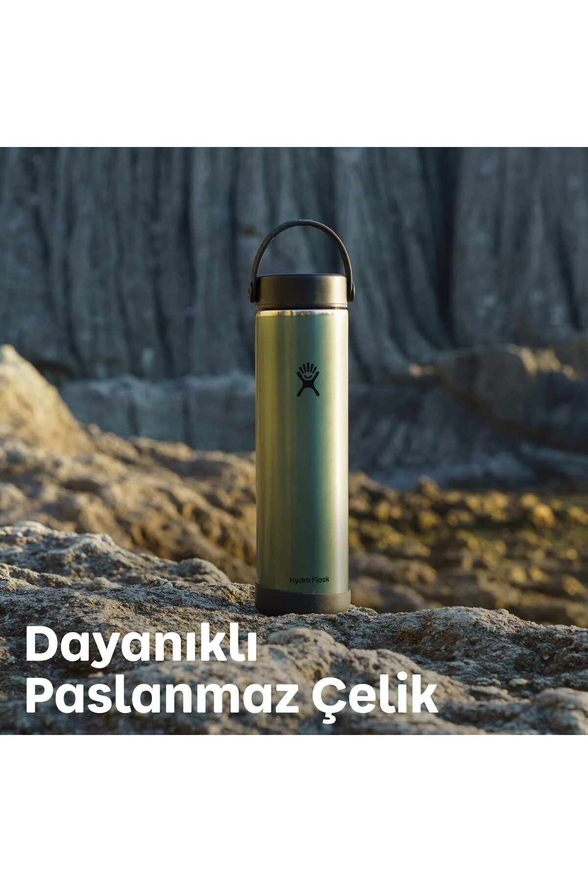 Hydro Flask Lightweight Hafif Seri Geniş Kapak Termos 946 ml (32 Oz) - Obsidian Kahverengi