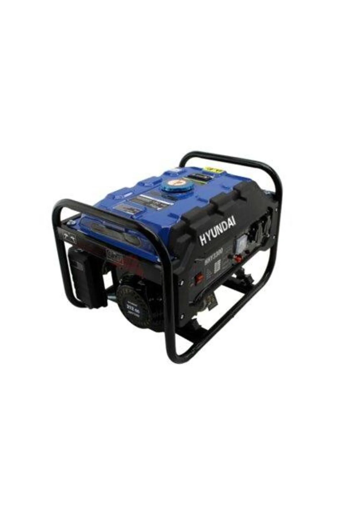 Hyundai HHY3300 Benzinli Jeneratör – 2.8 kW, 7 HP, 213 cc, AVR’li, Monofaze, İpli Çalıştırma