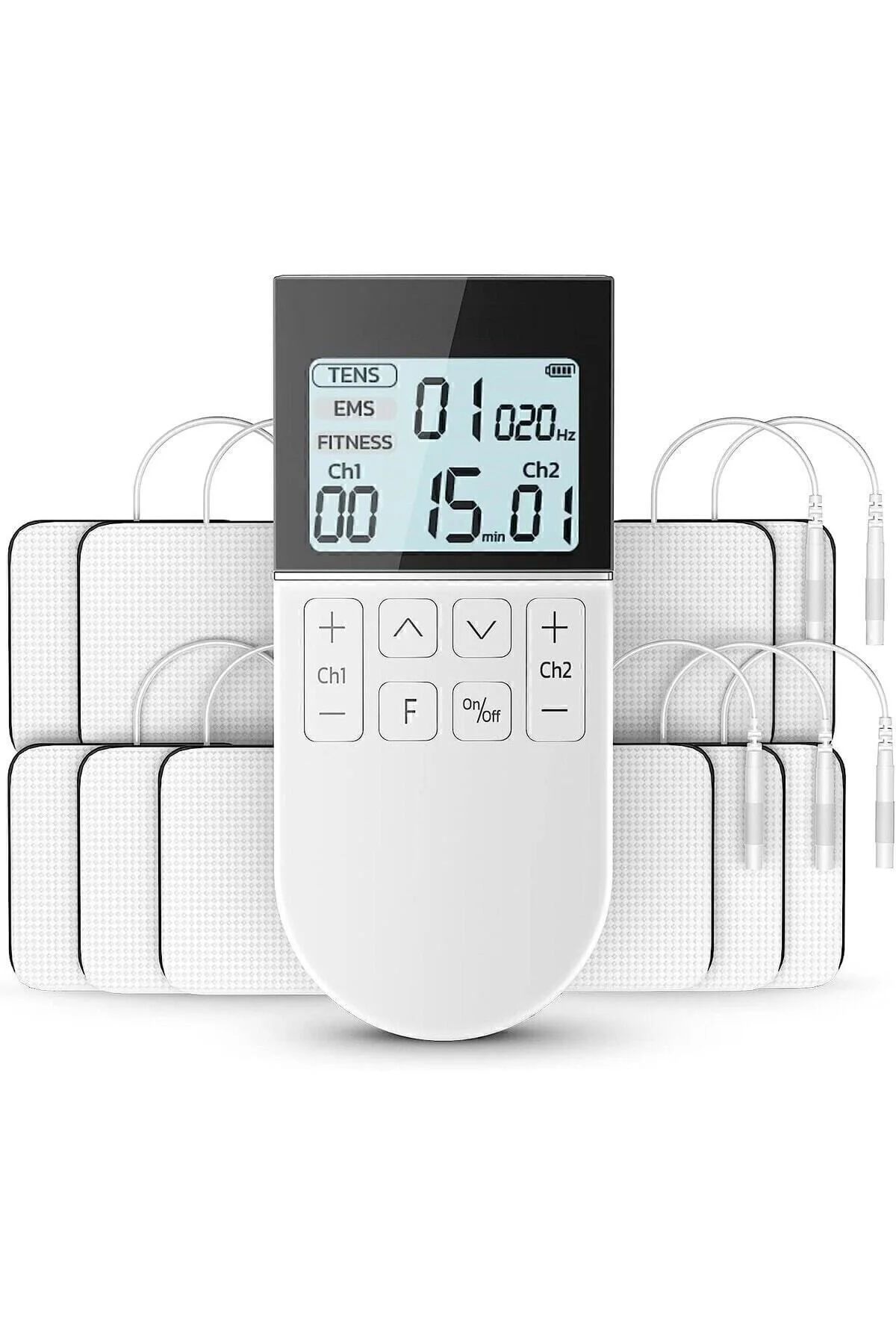 Iron KTR-2610 Fizik Tedavi Şarjlı TENS + EMS + MASAJ Cihazı + Taşıma Kabı
